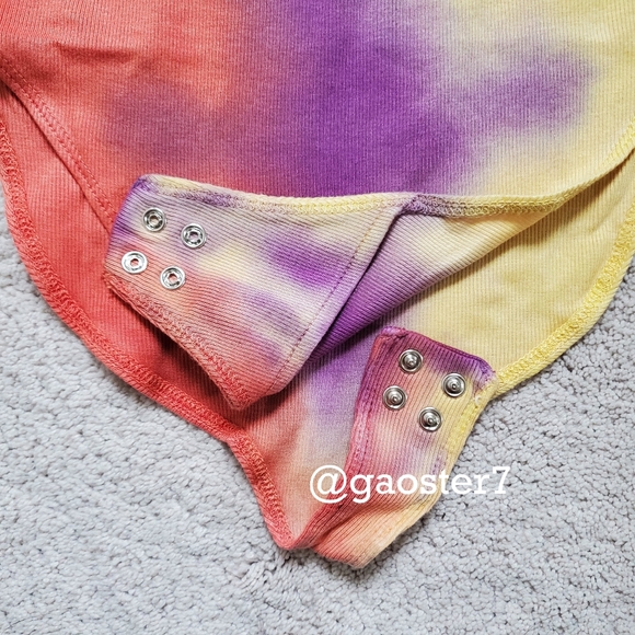 Agolde Ribbed Tank Bodysuit - Picture 9 of 10